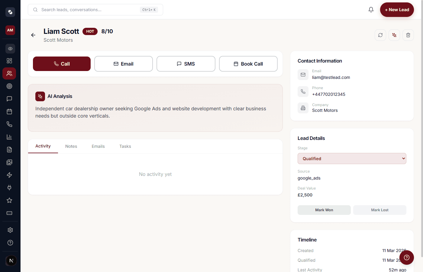 Bar Manager testimonial